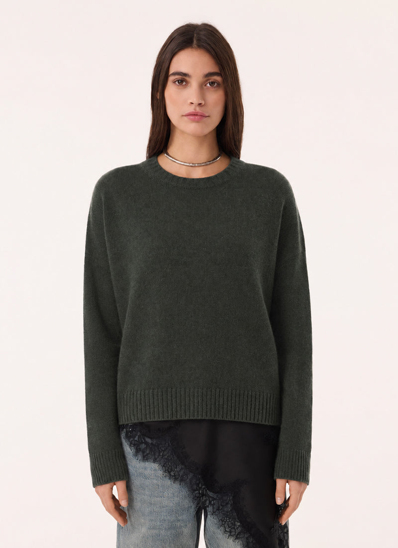 Caroline Cashmere Crewneck Sweater