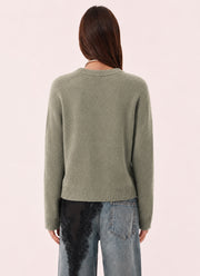 KUJTEN Caroline Cashmere Crewneck Sweater