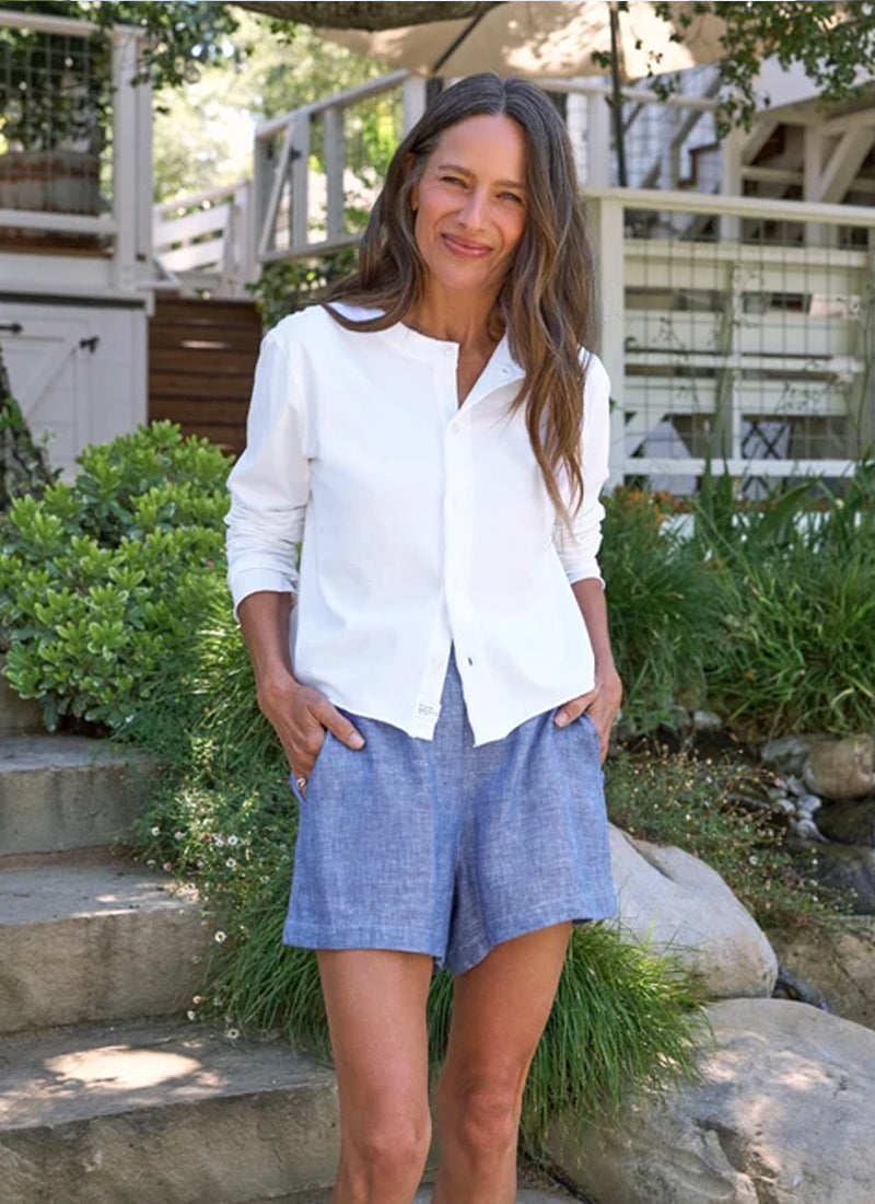  Mae Pull On Shorts by Frank & Eileen at Andrews 