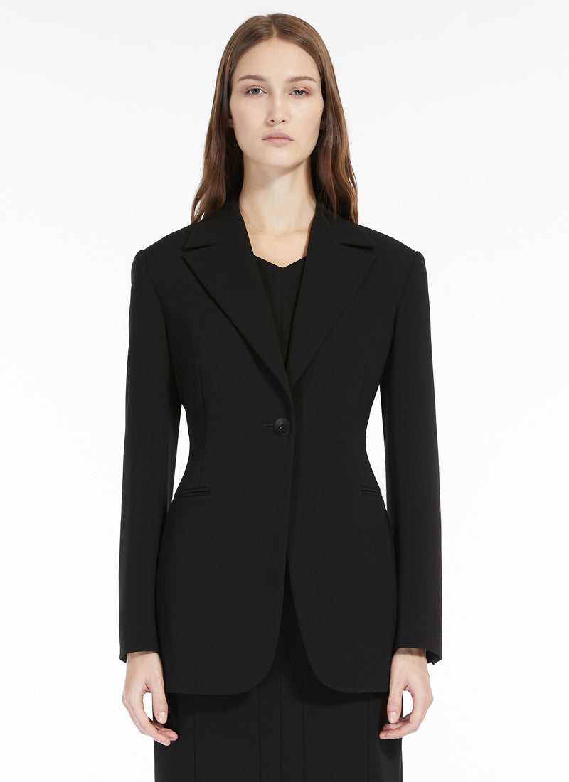Max Mara Studio Ethel Single-Breasted Blazer