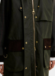 Checked Kirklees Wax Jacket