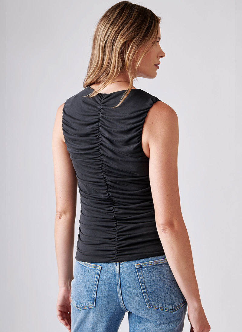 rag & bone Christy Ruched Tank Top