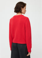 Chunky V-Neck Pullover