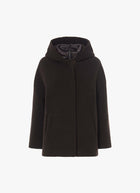 Boucle Hooded Jacket