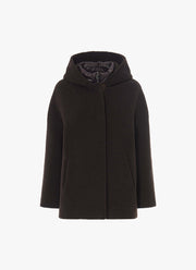 Boucle Hooded Jacket
