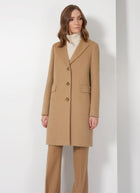 Cashmere Wool Single Breasted Coat