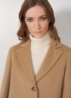 Cashmere Wool Single Breasted Coat