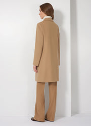 Cashmere Wool Single Breasted Coat