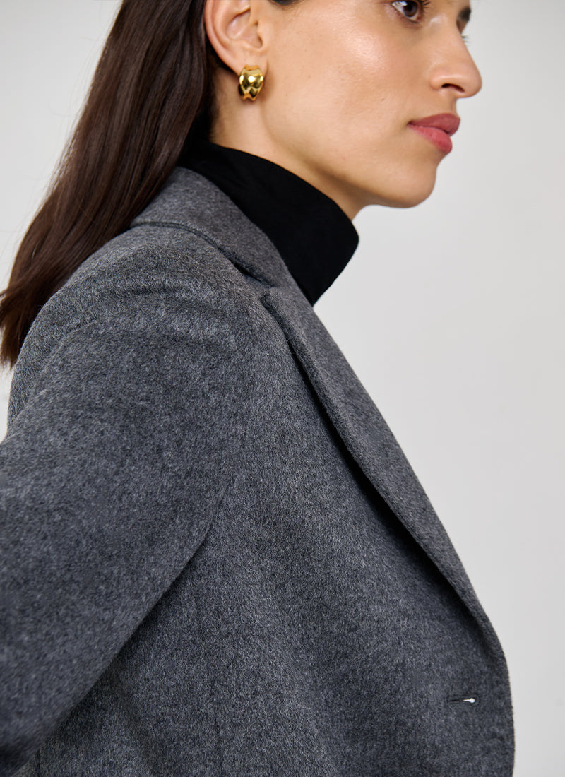 Single Breasted 3 Button Coat by Cinzia Rocca | Andrews