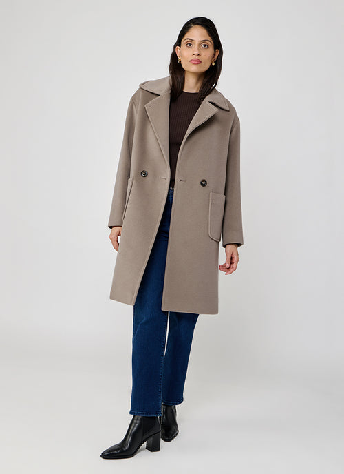Cinzia Rocca Single Breasted Patch Pocket Coat