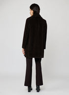 Cinzia Rocca Alpaca Single Breasted Coat