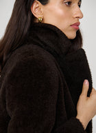 Cinzia Rocca Alpaca Single Breasted Coat