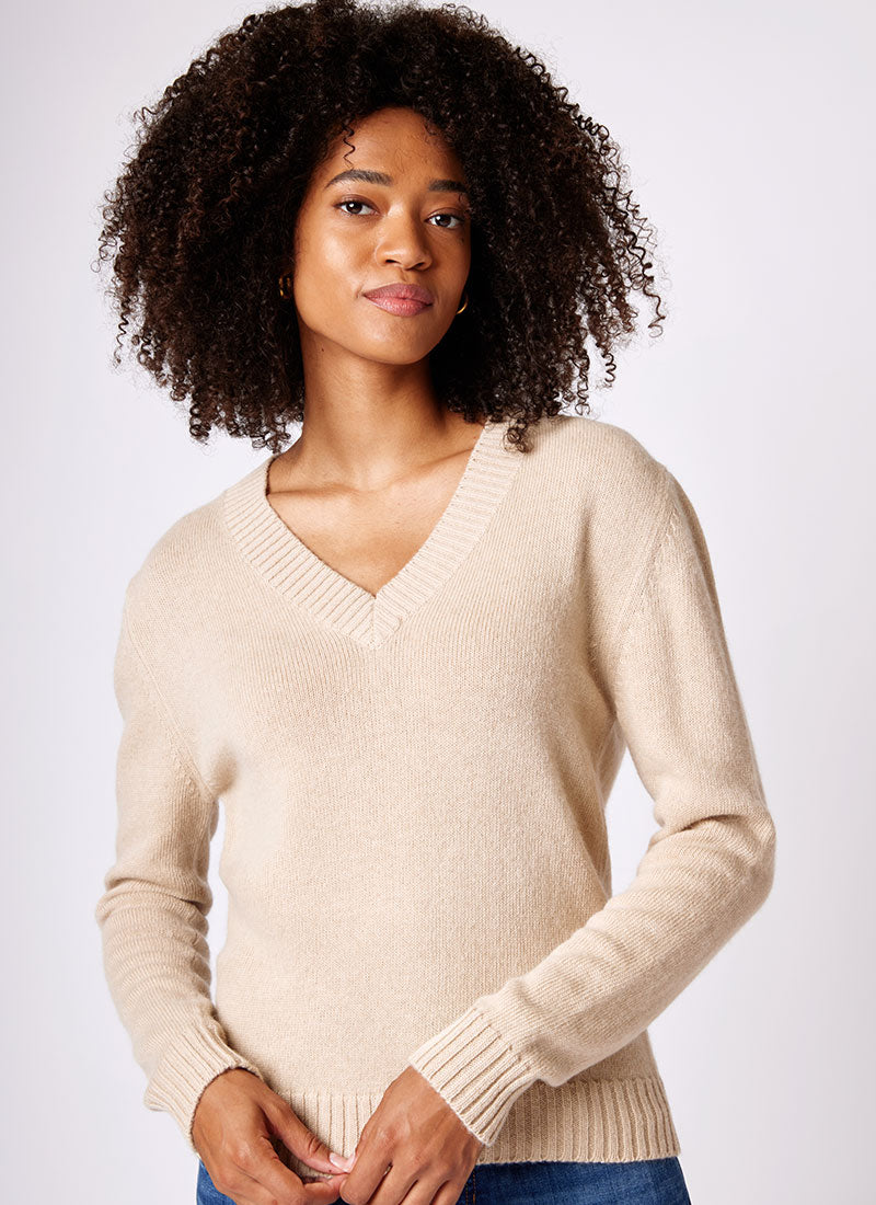 Circolo 1901 Wool V-Neck Sweater
