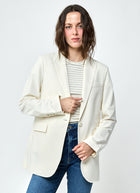 Circolo 1901 Felpina Melange Cotton Felpa Blazer