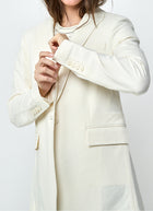Circolo 1901 Felpina Melange Cotton Felpa Blazer