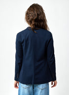 Giacca Oxford Slim Long Blazer