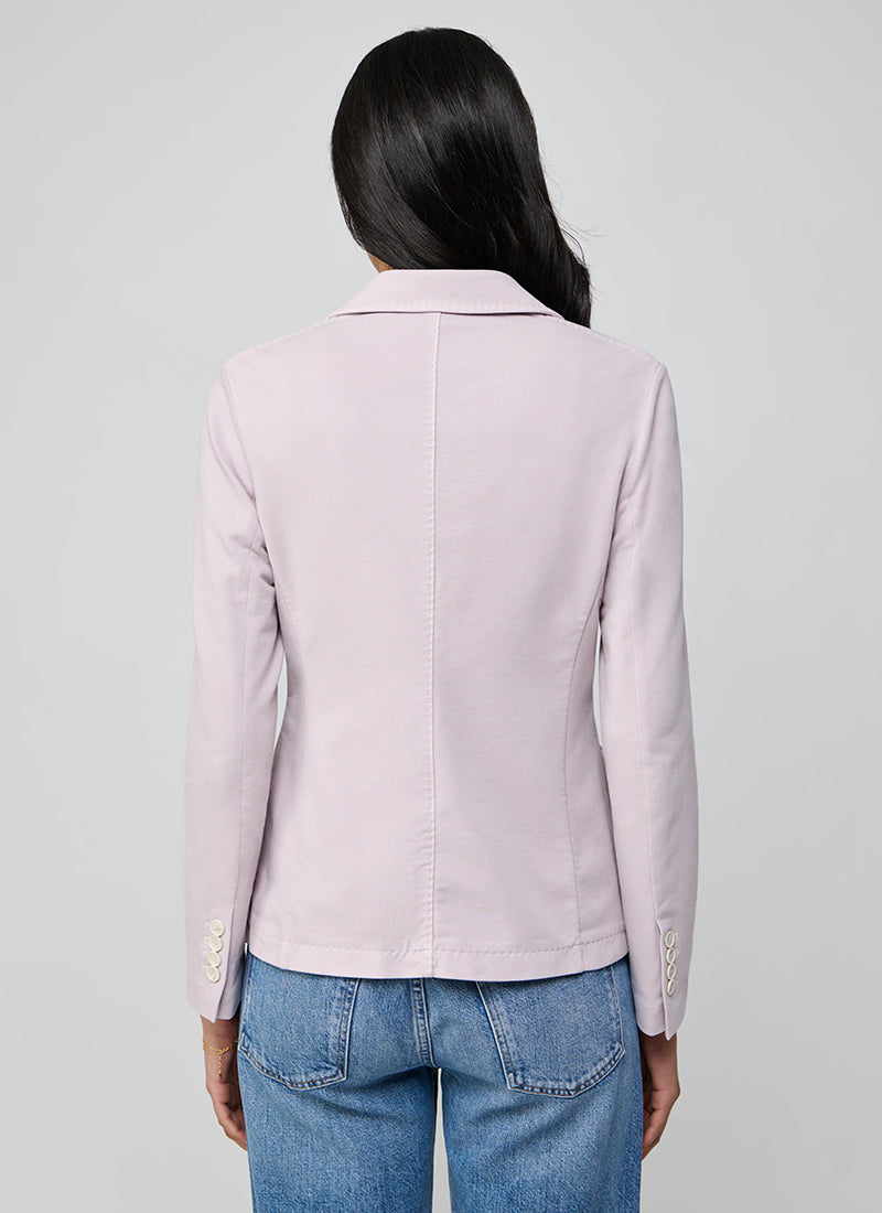 Circolo 1901 Fleece Light Dyed 2 Button Pocket Slim Fit Blazer