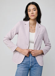 Circolo 1901 Fleece Light Dyed 2 Button Pocket Slim Fit Blazer