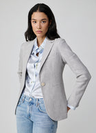 Circolo 1901 Linen Bistretch Slim Long 1 Button Blazer