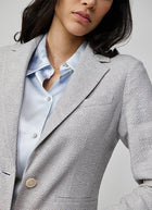 Circolo 1901 Linen Bistretch Slim Long 1 Button Blazer