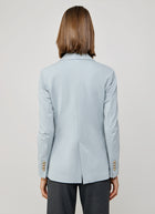 Circolo 1901 Oxford Light Dyed Asymmetric Double Breasted Blazer
