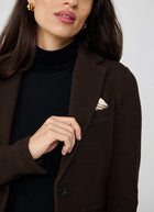 Slim Fit 2 Btn Honeycomb Cotec