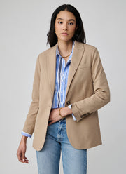 Circolo 1901 Fleece Boy 1 Button Blazer