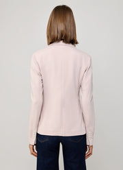 Circolo 1901 Fleece Light Dyed 2 Button Pocket Slim Fit Blazer