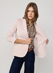 Circolo 1901 Fleece Light Dyed 2 Button Pocket Slim Fit Blazer