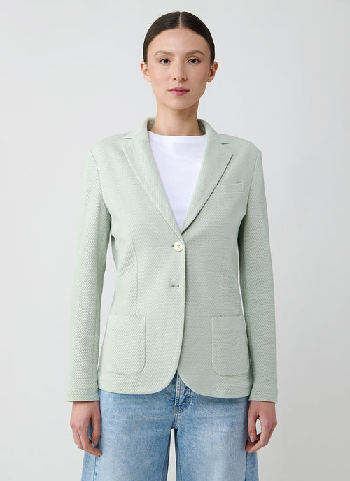 Circolo 1901 Honeycomb Short 2 Button Blazer