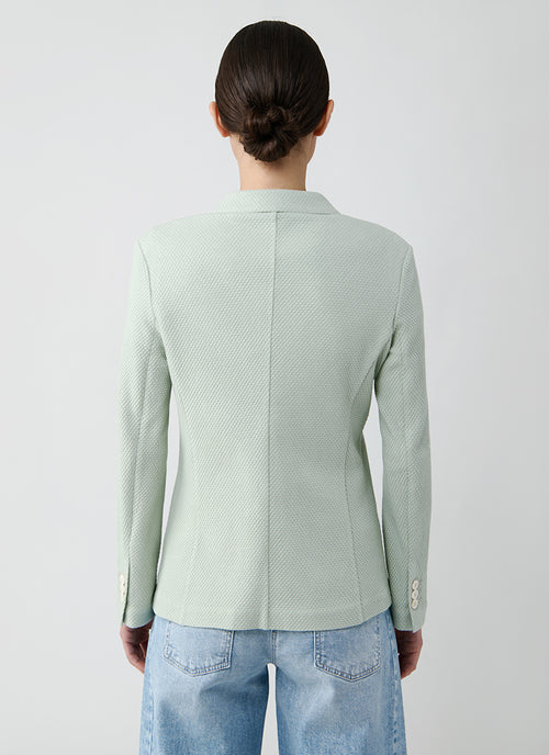 Circolo 1901 Honeycomb Short 2 Button Blazer