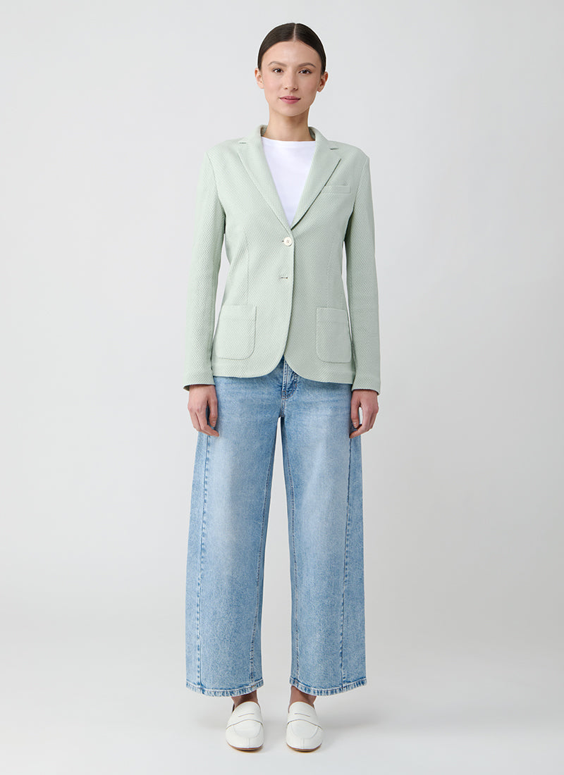 Circolo 1901 Honeycomb Short 2 Button Blazer