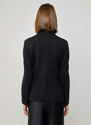 Slim Fit 2 Button Honeycomb Blazer