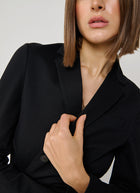 Slim Fit 2 Button Honeycomb Blazer