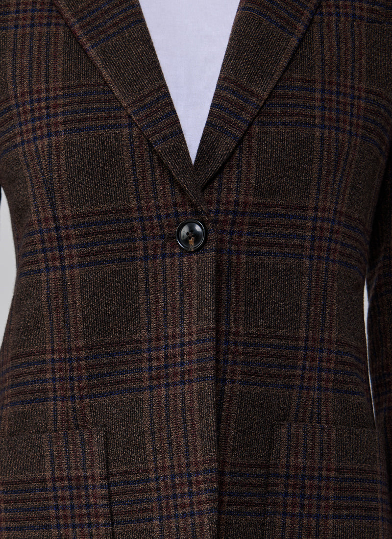 Prince Of Wales Slim Long Jacket by Dea Kudibal at Andrews