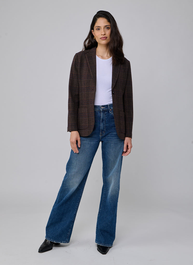 Prince Of Wales Slim Long Jacket by Dea Kudibal at Andrews