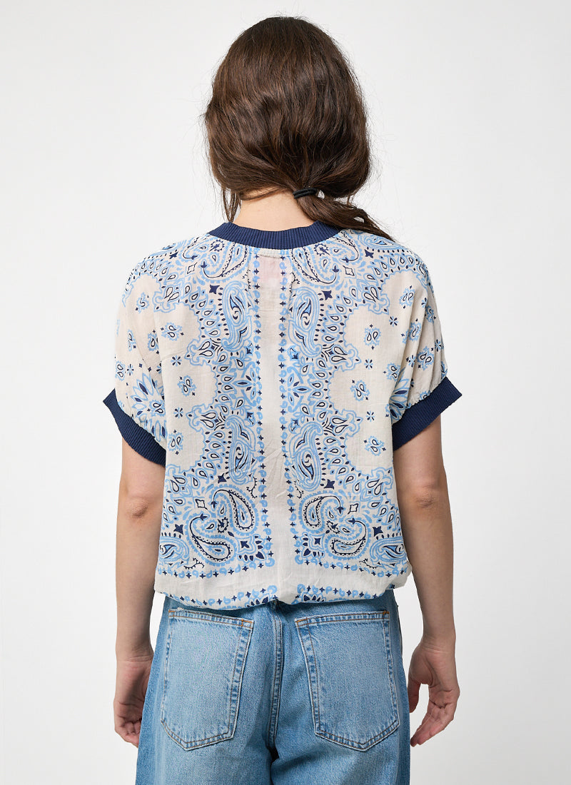  Bandana Print Blouse by CIRCUS + CO at Andrews 