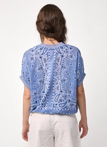 e Bandana Print Blouse by CIRCUS + CO at Andrews