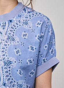 e Bandana Print Blouse by CIRCUS + CO at Andrews