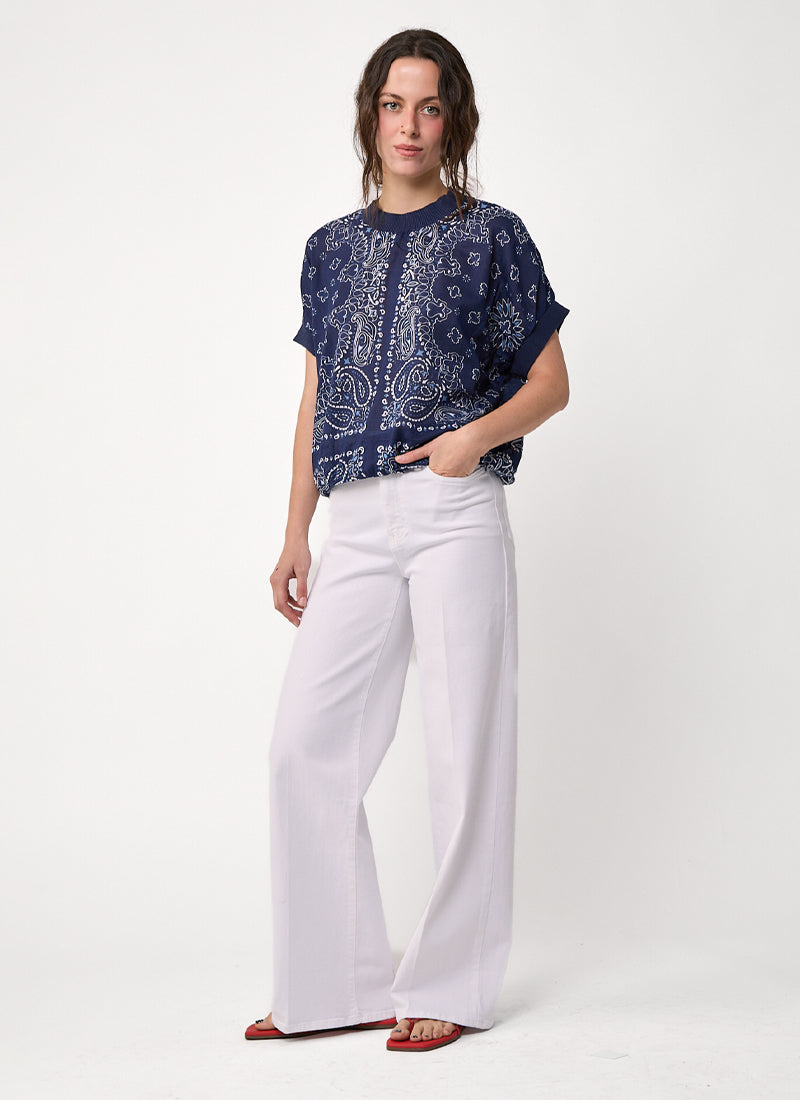  Bandana Print Blouse by CIRCUS + CO at Andrews 