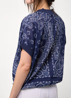  Bandana Print Blouse by CIRCUS + CO at Andrews 