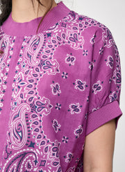 CIRCUS + CO Bandana Print Blouse