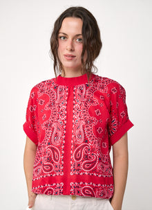  Bandana Print Blouse by CIRCUS + CO at Andrews 