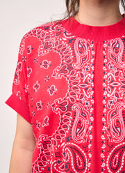 CIRCUS + CO Bandana Print Blouse