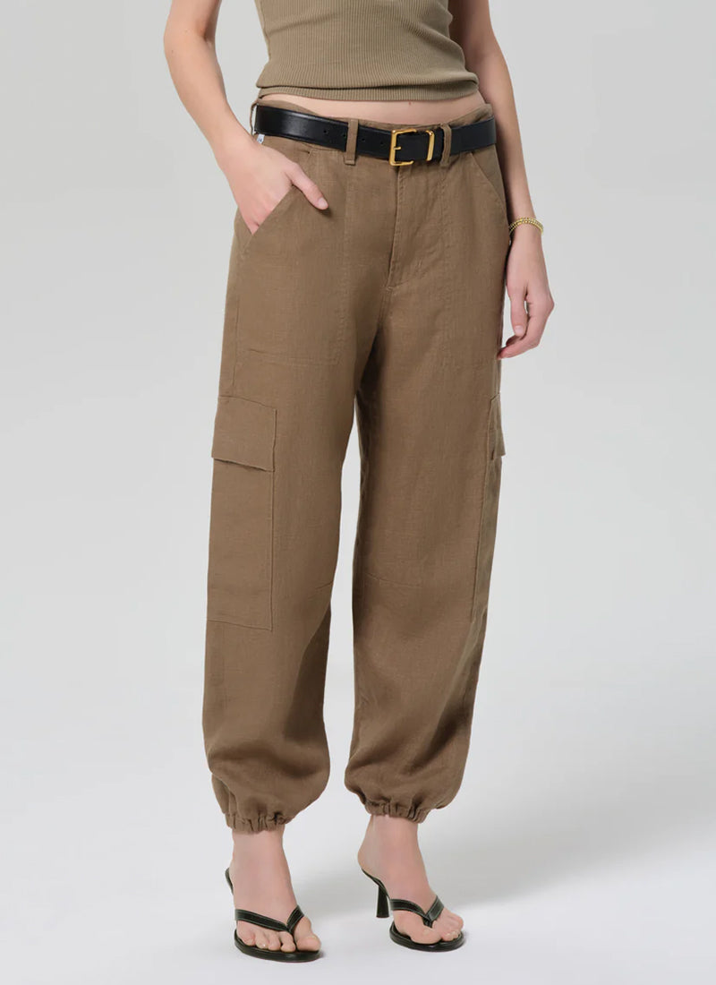 Citizens of Humanity Ciela Linen Ballon Utility Pants