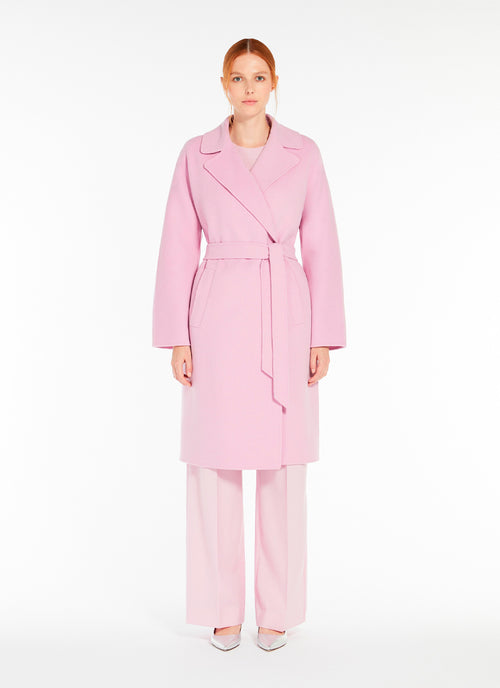 Max Mara Weekend Civada Double Faced Wool Wrap Coat