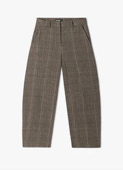 Edita Woven Check Pant