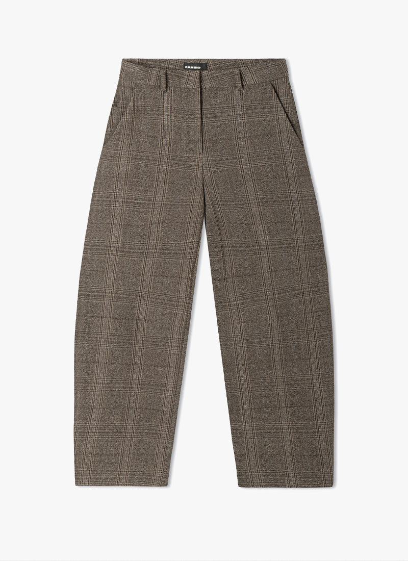Edita Woven Check Pant