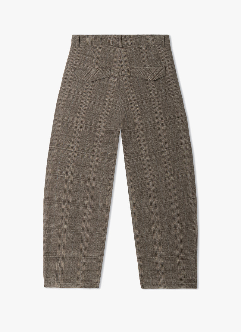 Edita Woven Check Pant