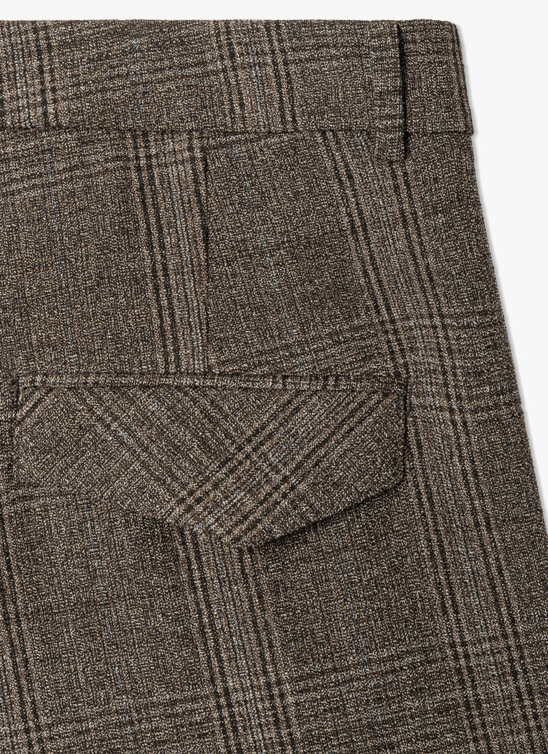 Edita Woven Check Pant